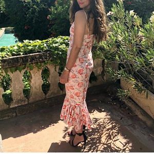 floral dress, worn once!